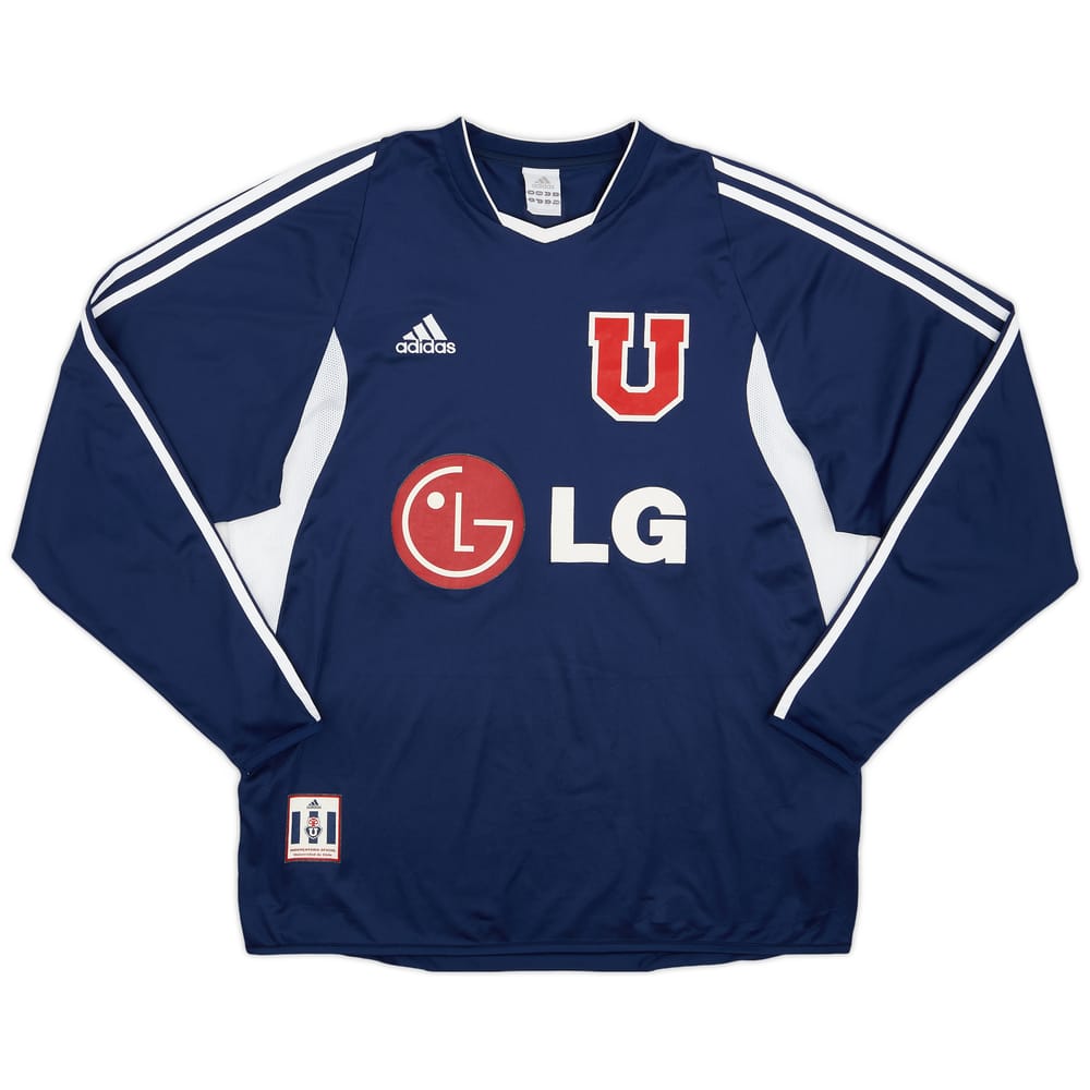 2003 Universidad de Chile Home L/S Shirt - 8/10 - (L)