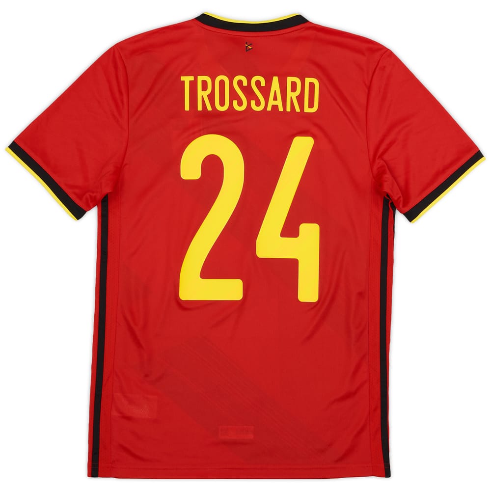 2020-21 Belgium Home Shirt Trossard #24 (S)