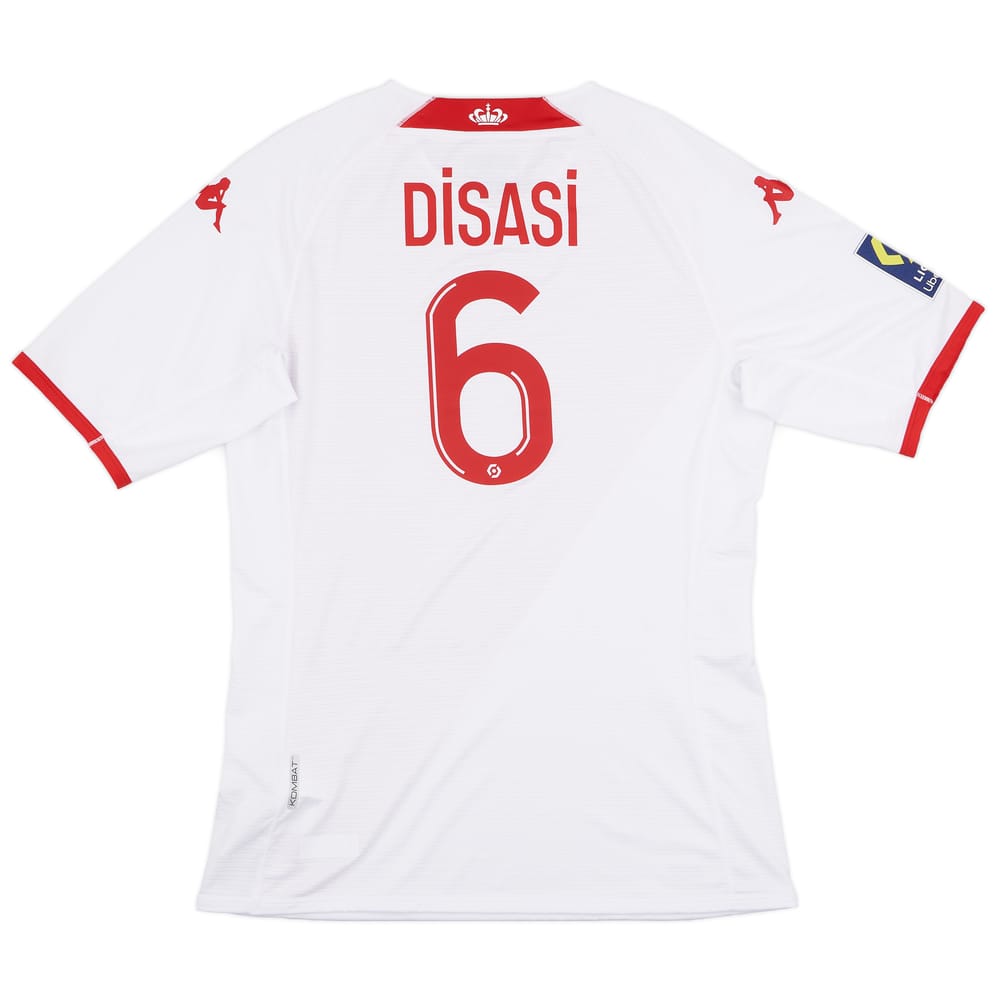 2022-23 Monaco Player Issue Home Shirt Disasi #6