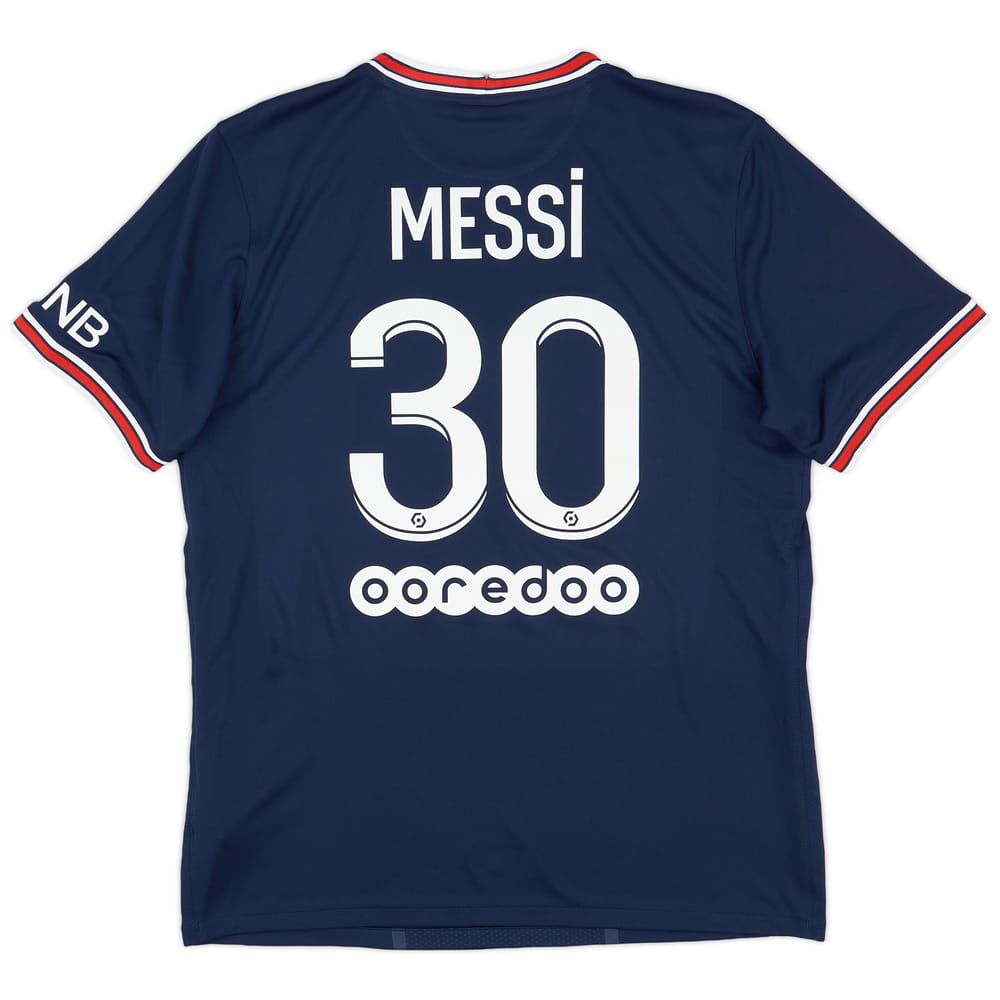 2021-22 Paris Saint-Germain Home Shirt Messi #30 (L)