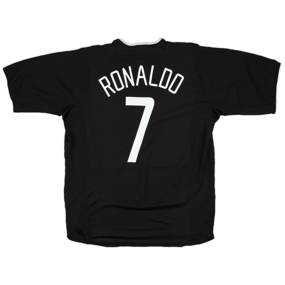 2003-05 Manchester United Away Shirt Ronaldo #7 - 8/10 - (XL)