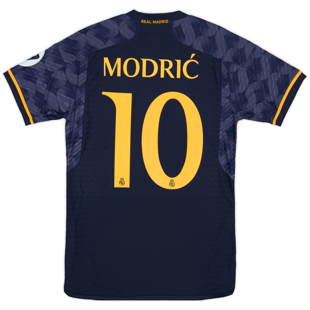 2023-24 Real Madrid Authentic Away Shirt Modric #10 (S)