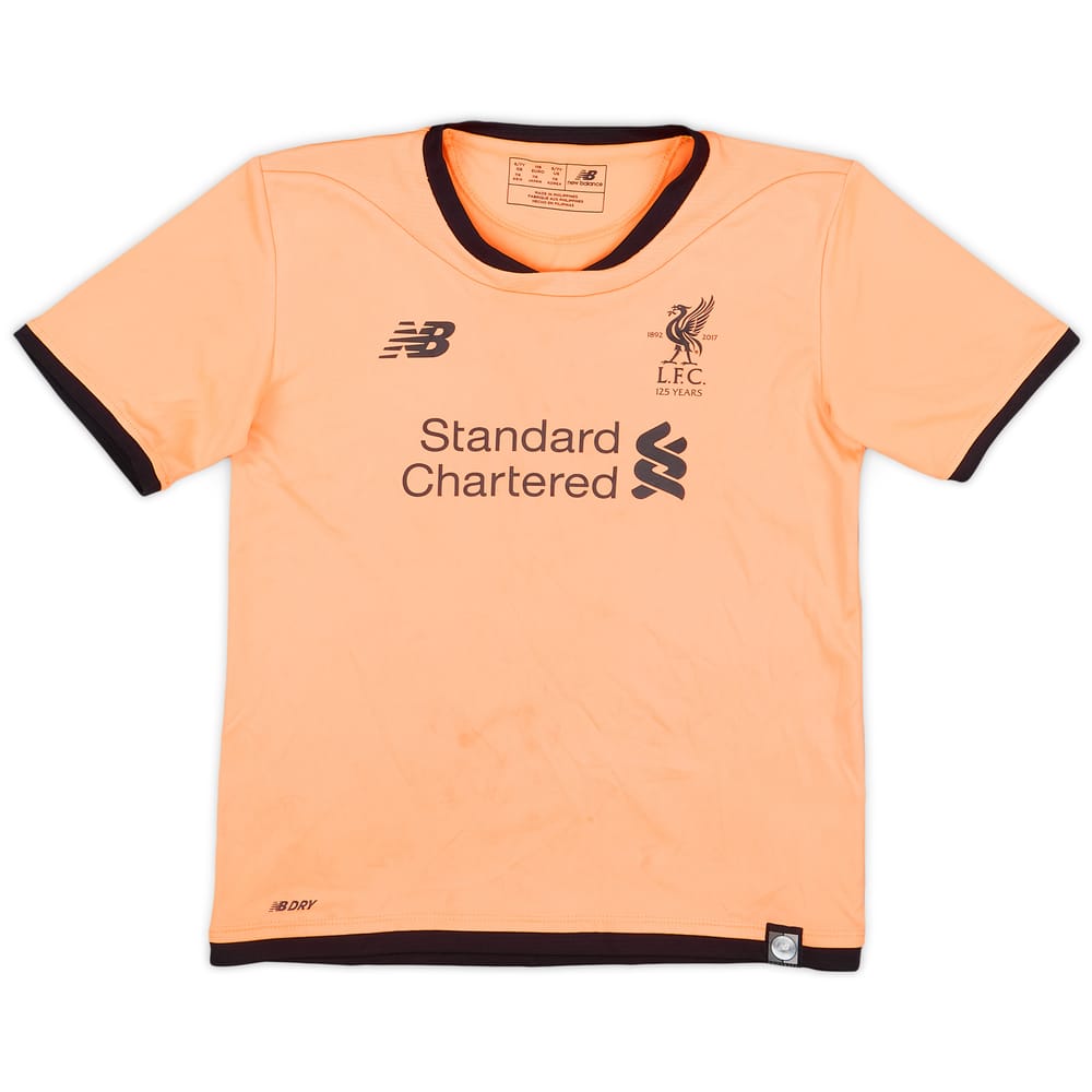 2017-18 Liverpool 125 Years Third Shirt - 5/10 - (6-7 Years)