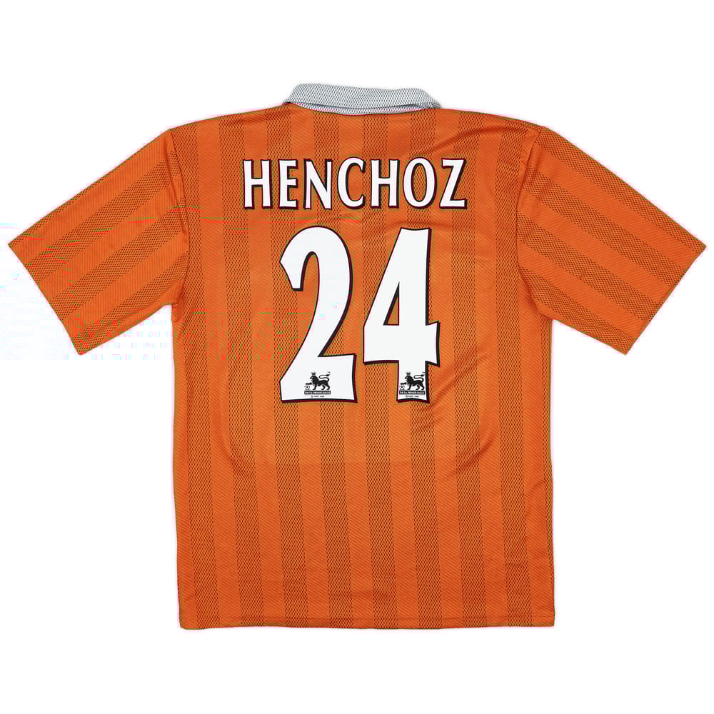 1997-98 Blackburn Away Shirt Henchoz #24 - 8/10 - (L)