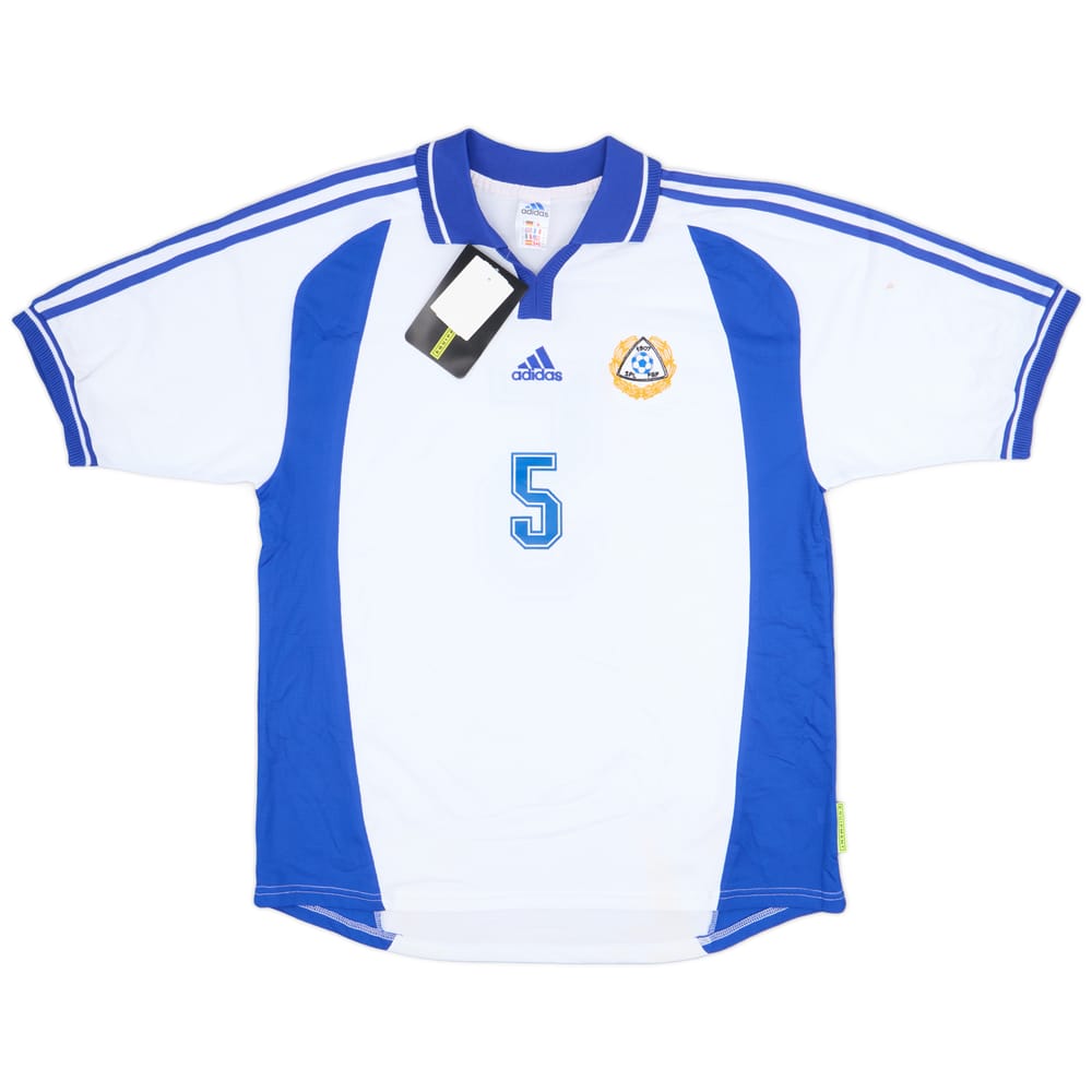 2000-02 Finland Player Issue Home Shirt #5 (XL)
