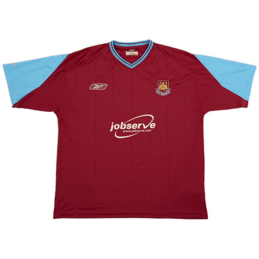 2003-05 West Ham Home Shirt - 8/10 - (XL)