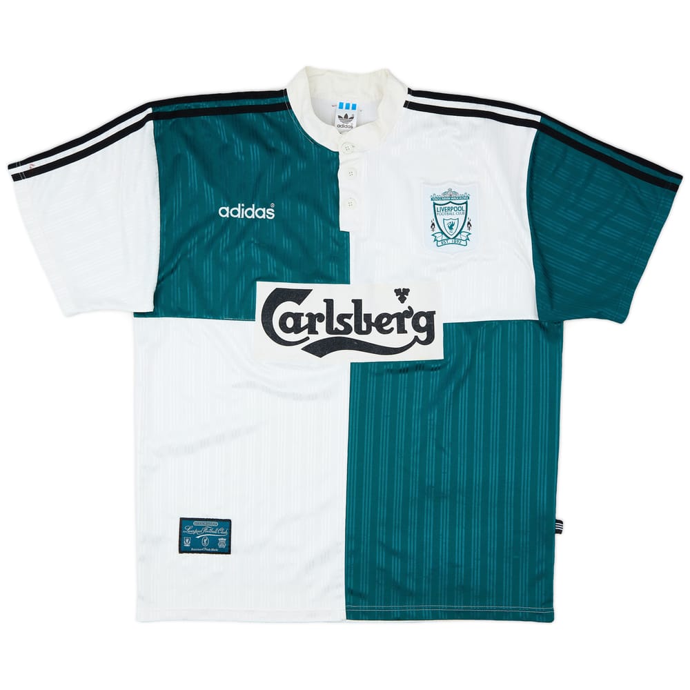 1995-96 Liverpool Away Shirt - 9/10 - (XL)