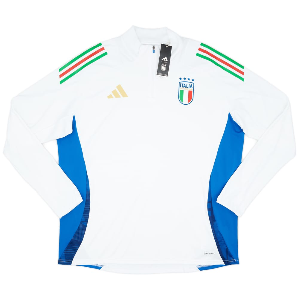 2024-25 Italy adidas 1/4 Zip Training Top