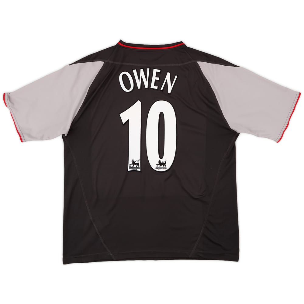 2002-04 Liverpool Away Shirt Owen #10 - 8/10 - (L)