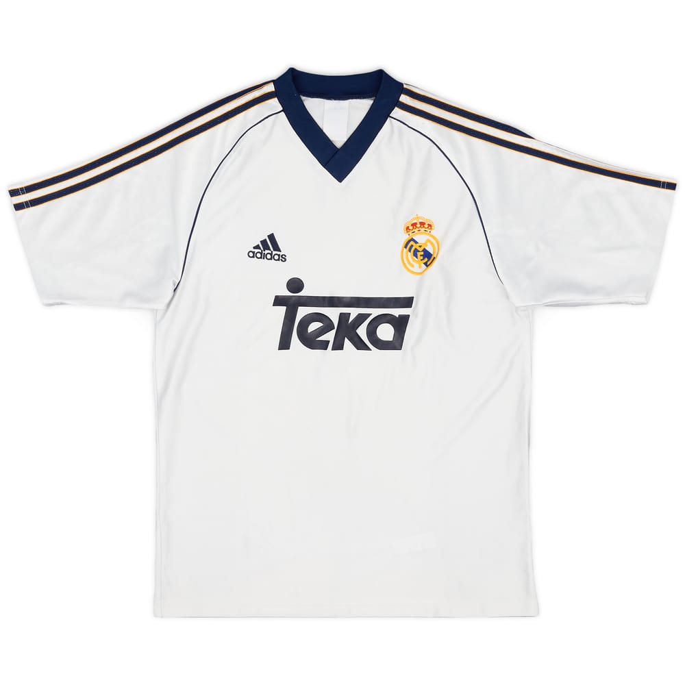 1998-00 Real Madrid Home Shirt - 8/10 - (XL.Boys)