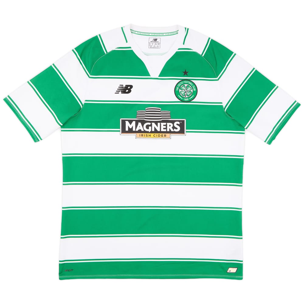 2015-16 Celtic Home Shirt - 9/10 - (XL)