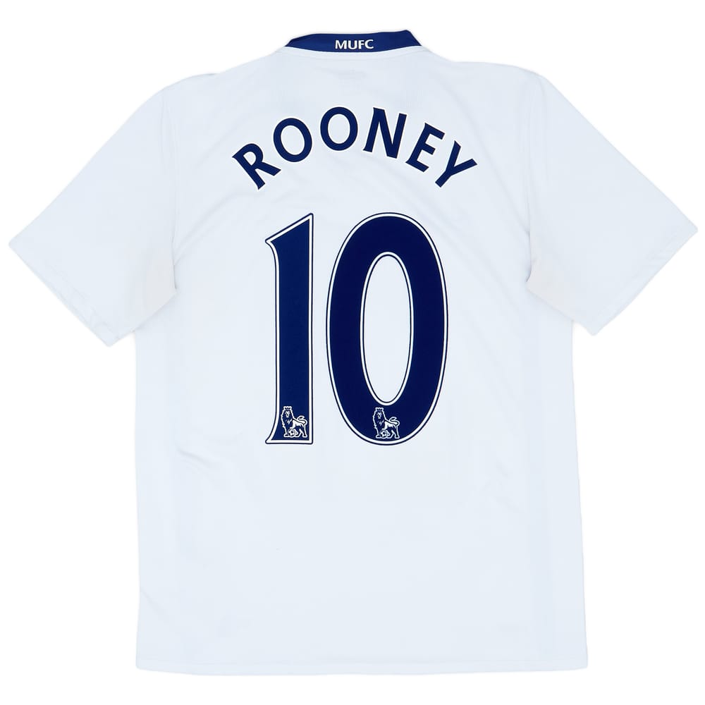 2008-10 Manchester United Away Shirt Rooney #10 - 6/10 - (S)