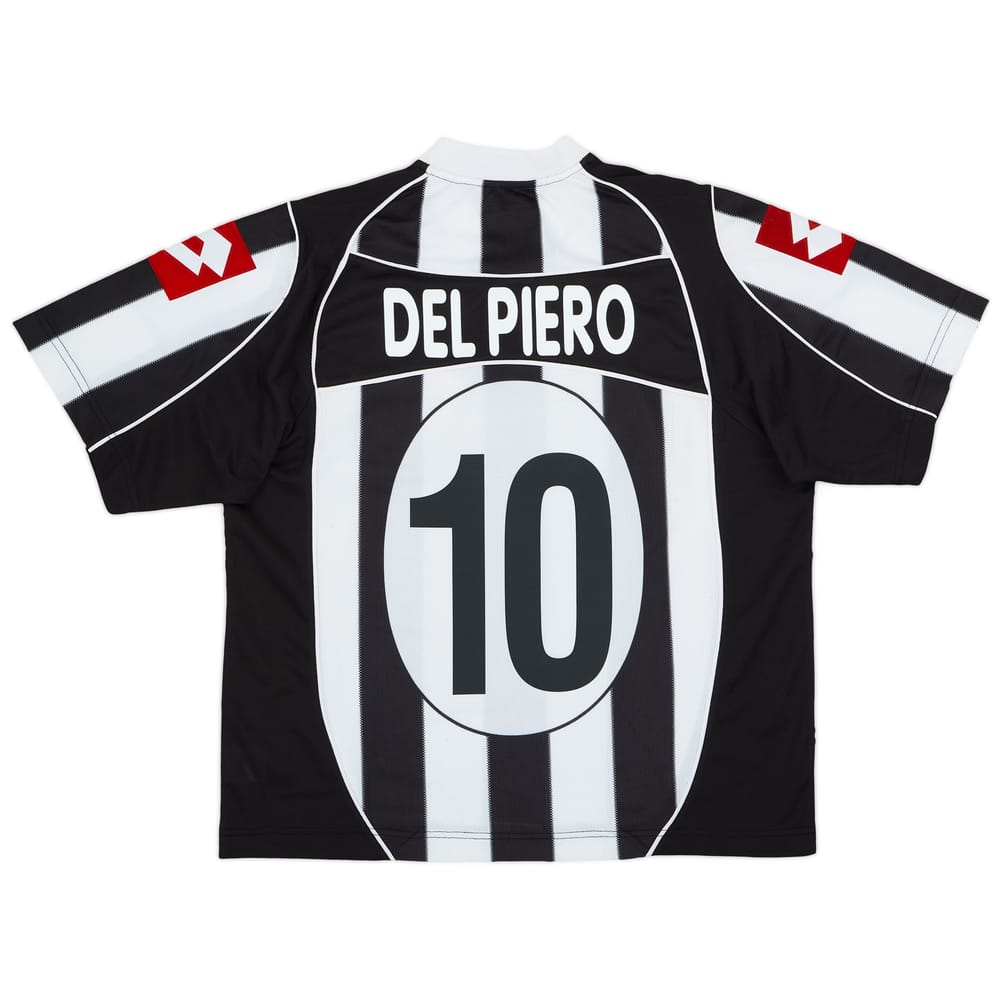 2002-03 Juventus Home Shirt Del Piero #10 (XL)