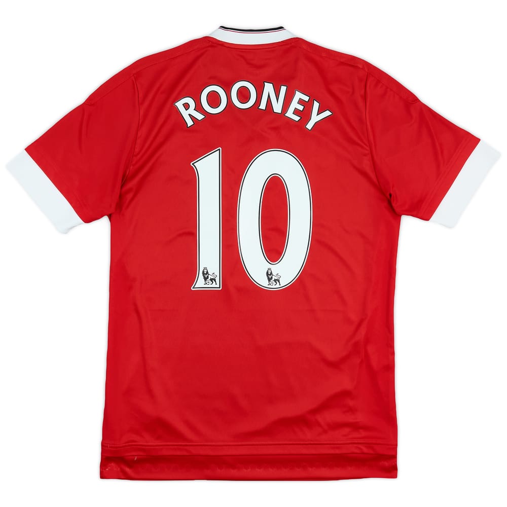 2015-16 Manchester United Home Shirt Rooney #10 - 5/10 - (S)