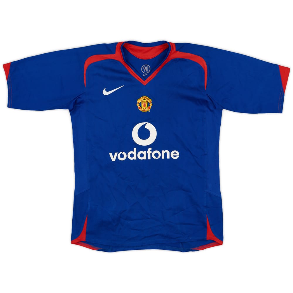 2005-06 Manchester United Away Shirt - 6/10 - (L.Boys)