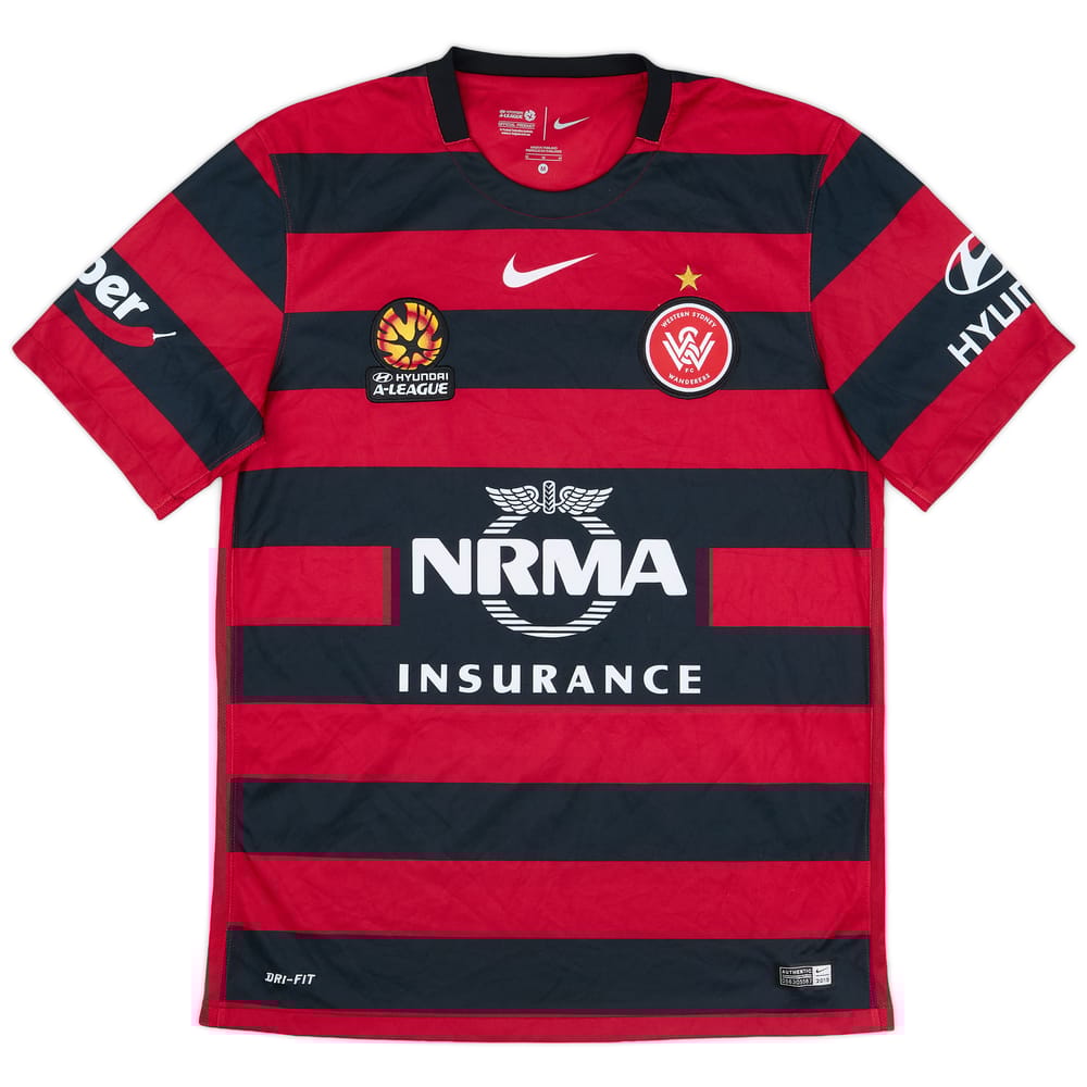 2015-16 Western Sydney Wanderers Home Shirt - 8/10 - (M)