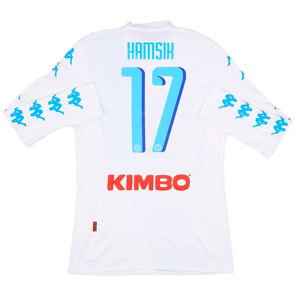 2016-17 Napoli Authentic Away L/S Shirt Hamsik #17 (M)