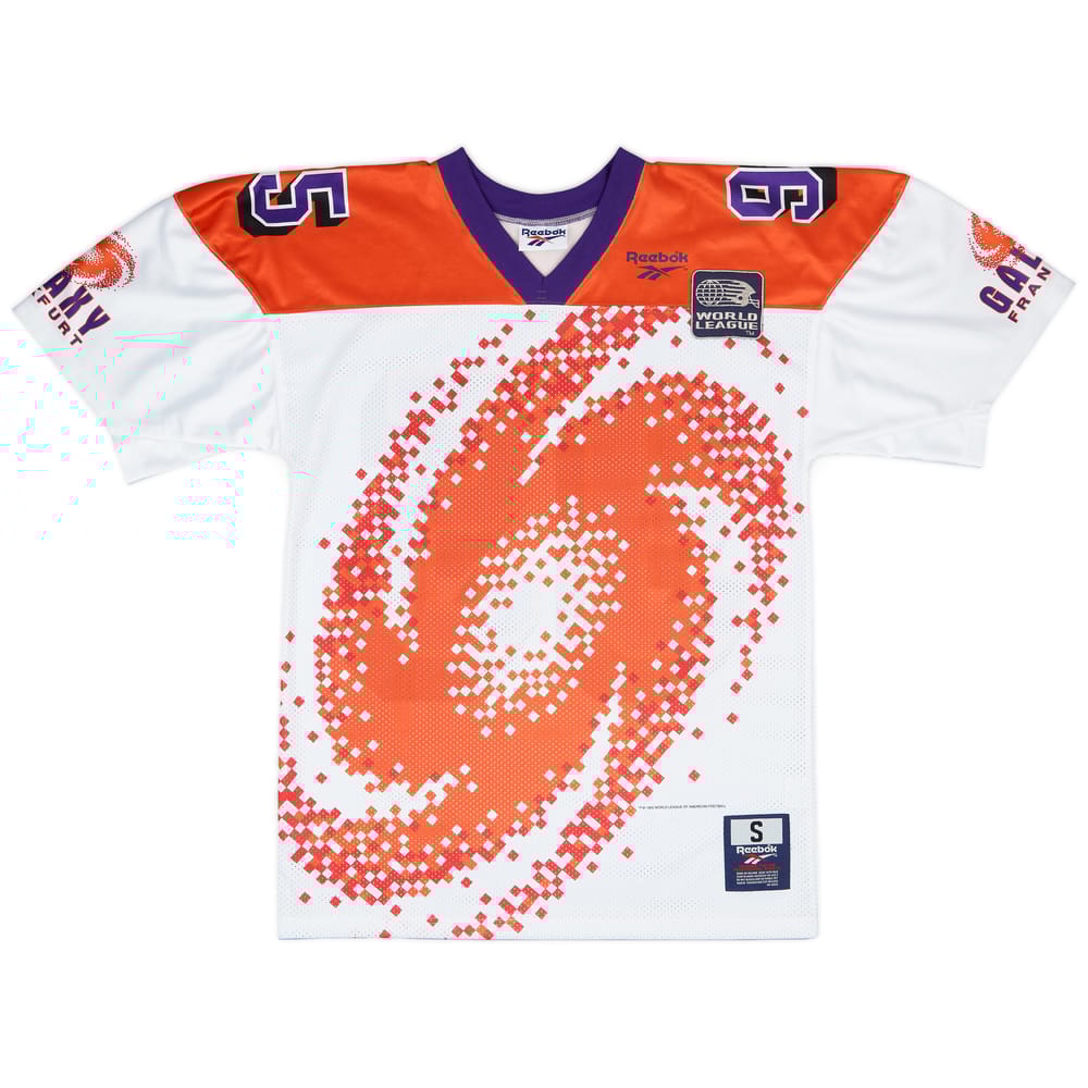 1995 Frankfurt Galaxy #95 Reebok Away Jersey - 9/10 - (S)