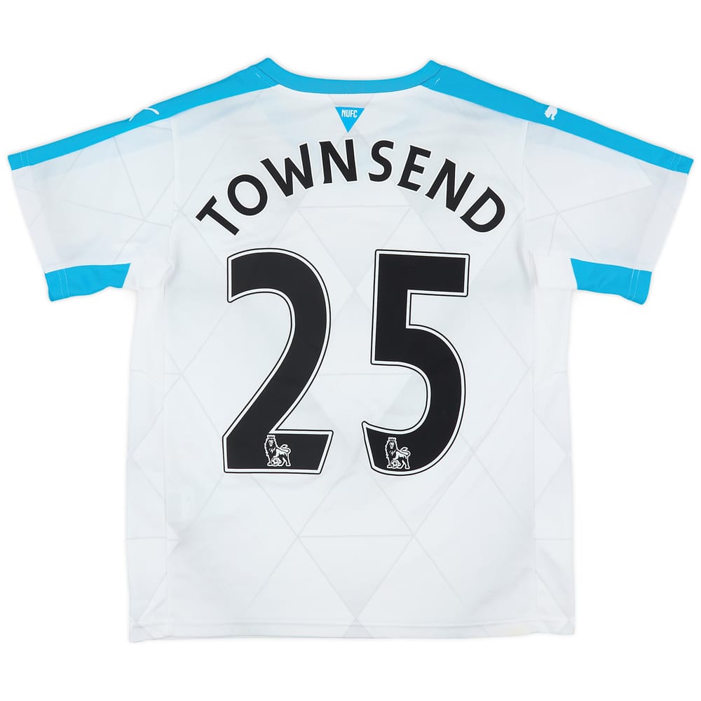 2015-16 Newcastle Away Shirt Townsend #25 - 8/10 - (L.Boys)