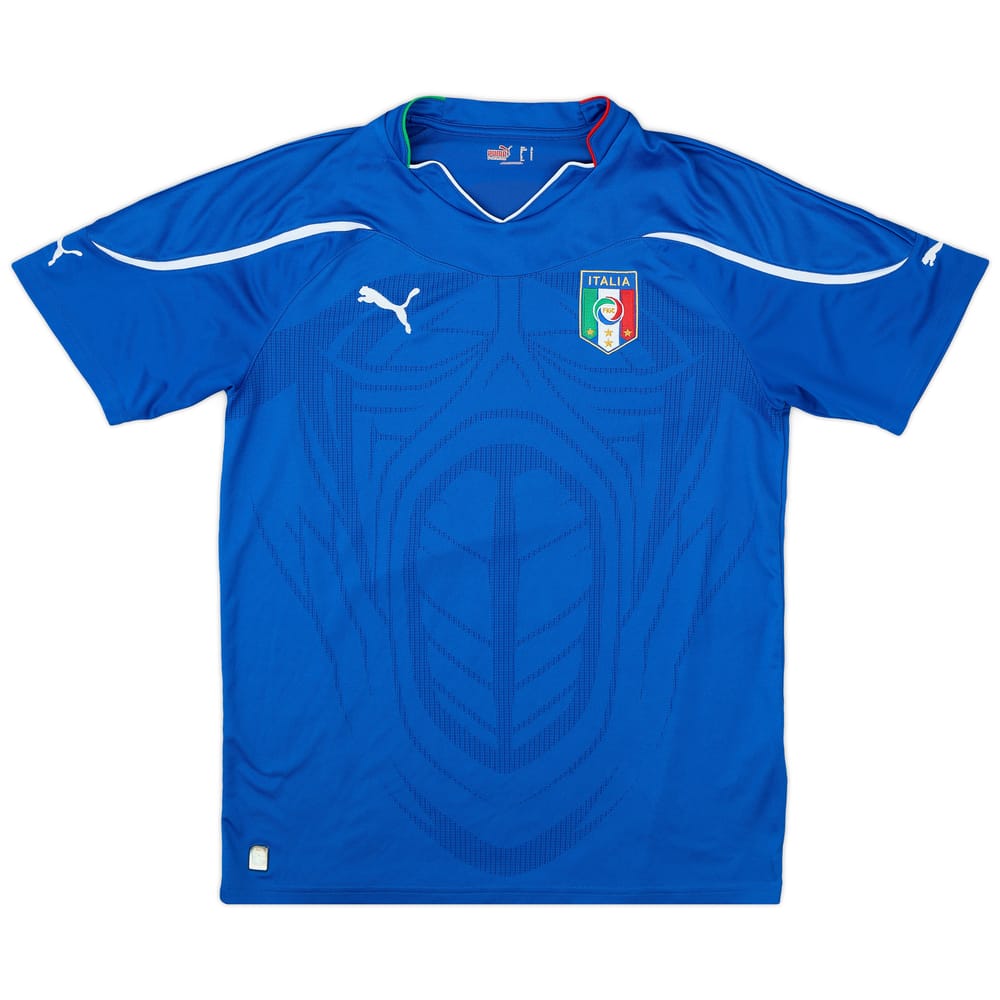2010-12 Italy Home Shirt - 9/10 - (L)
