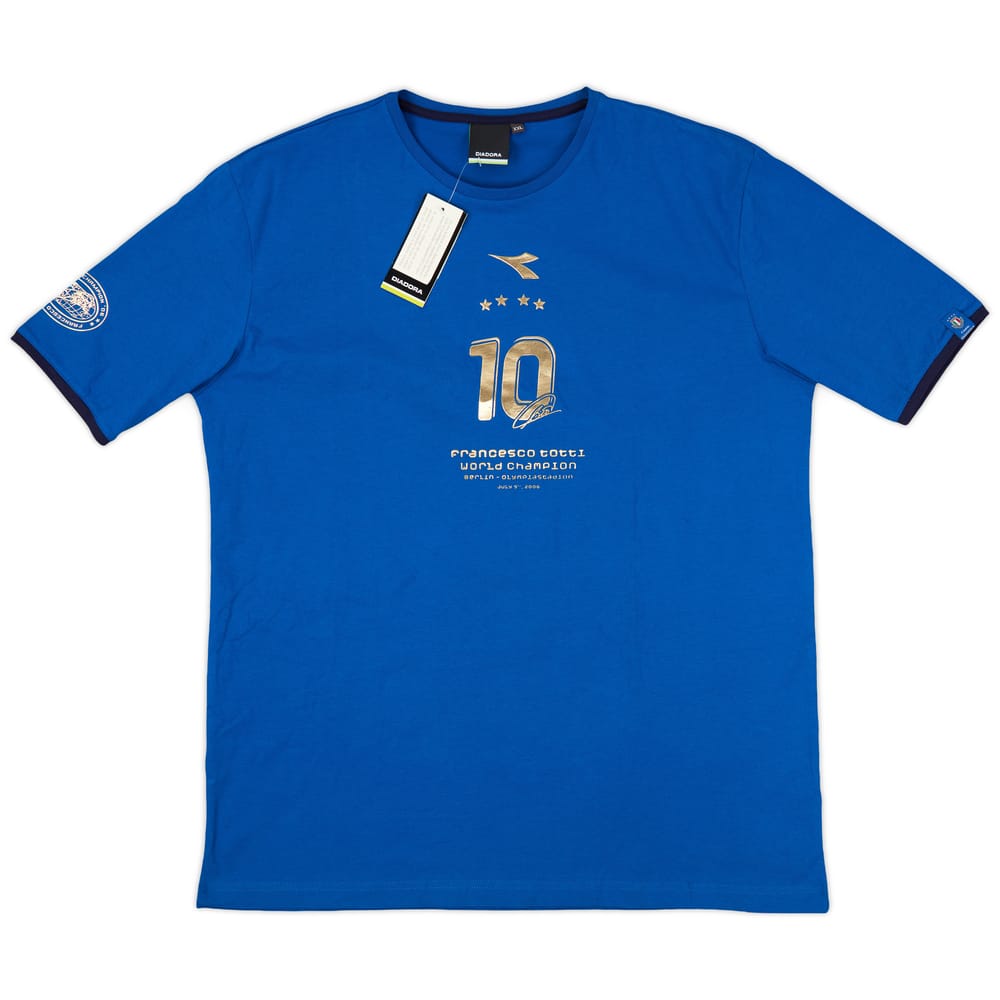2006 Italy Diadora Francesco Totti Leisure Tee (XXL)