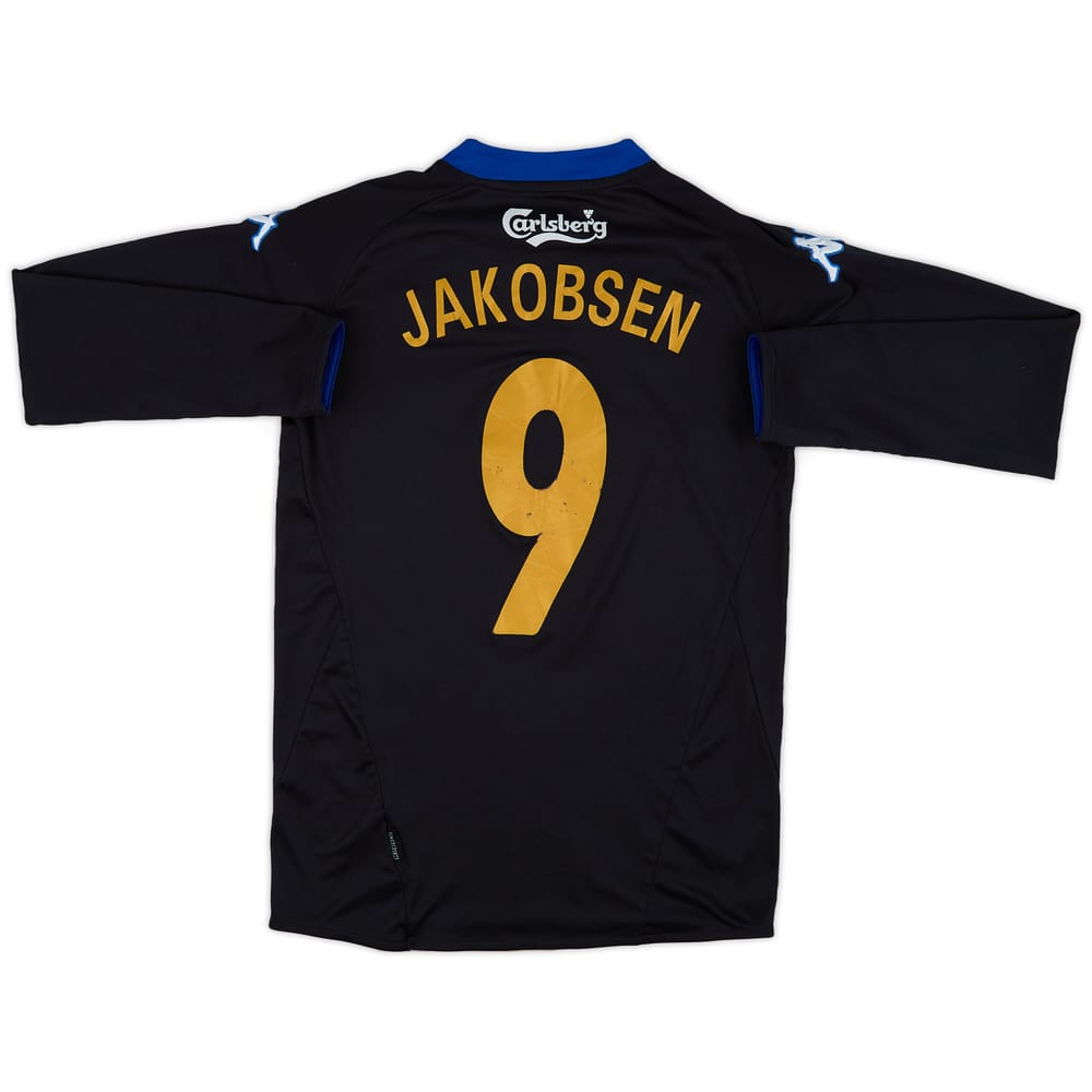 2007-08 Copenhagen Away L/S Shirt Jakobsen #9 - 6/10 - (M)