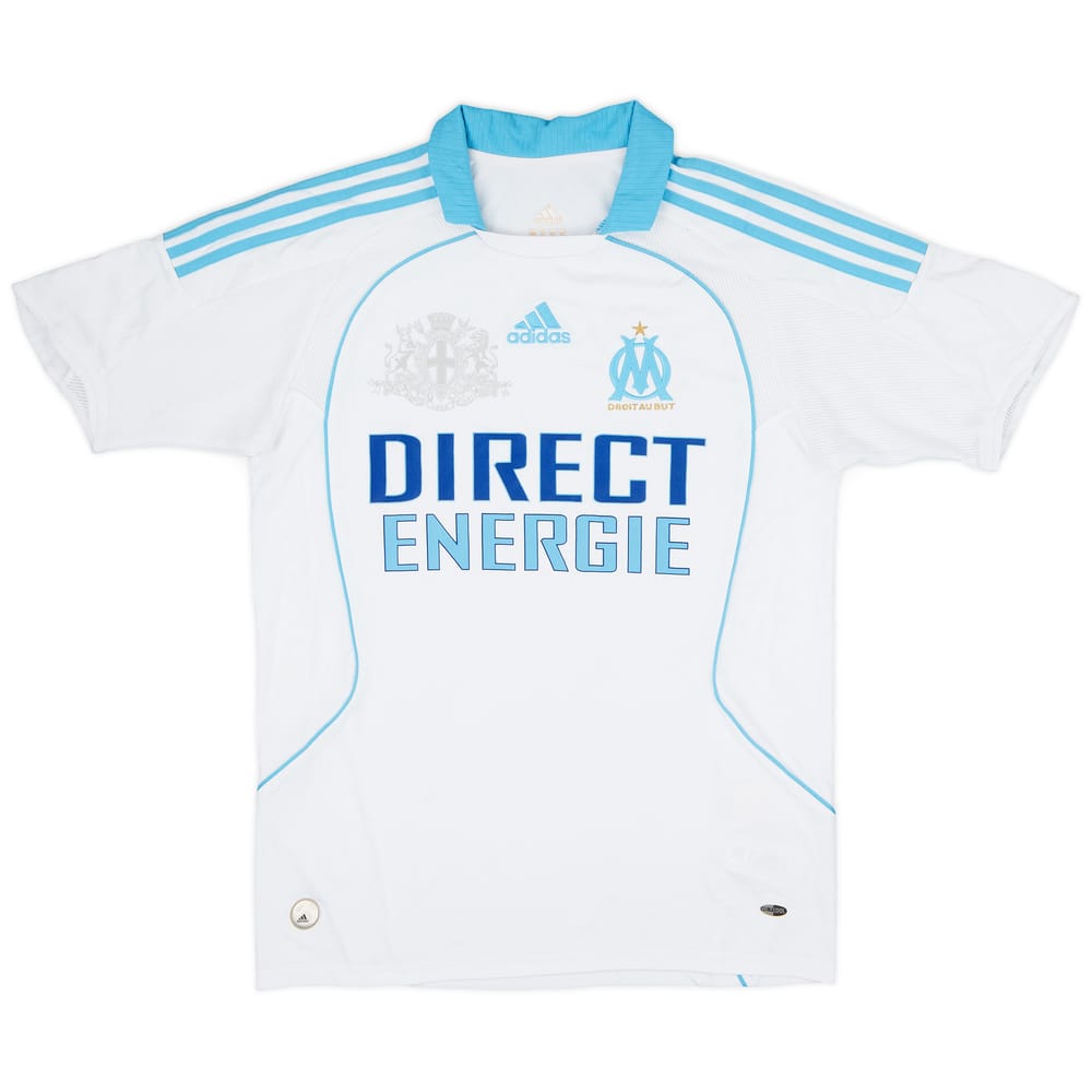 2008-09 Olympique Marseille Home Shirt - 8/10 - (XL.Boys)