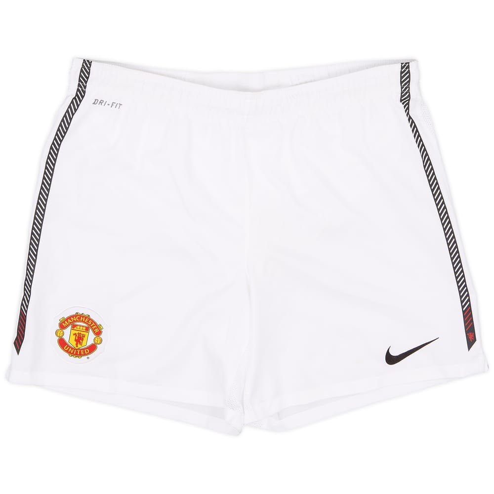 2010-11 Manchester United Home Shorts - 5/10 - (S)