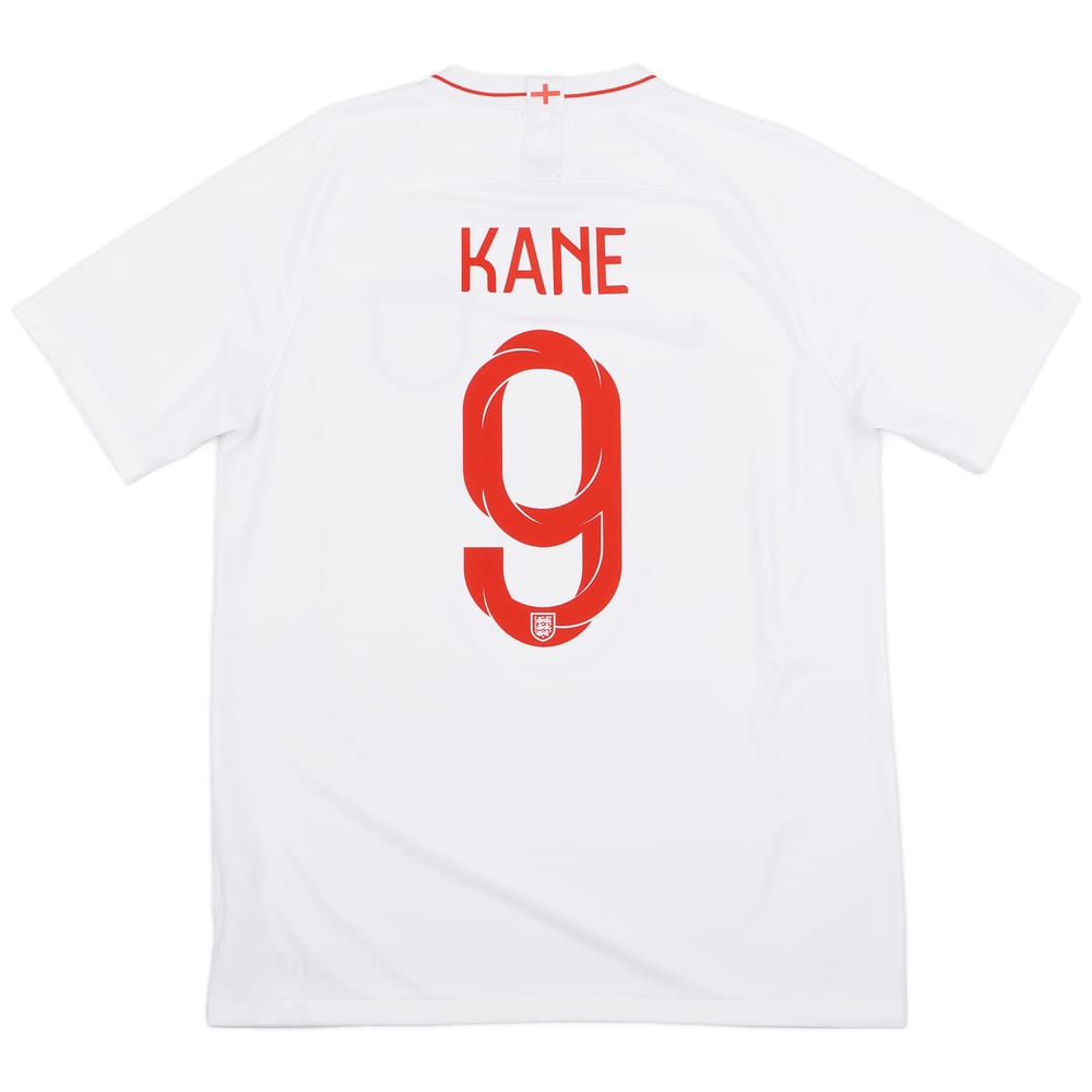 2018-19 England Home Shirt Kane #9 - 10/10 - (L)
