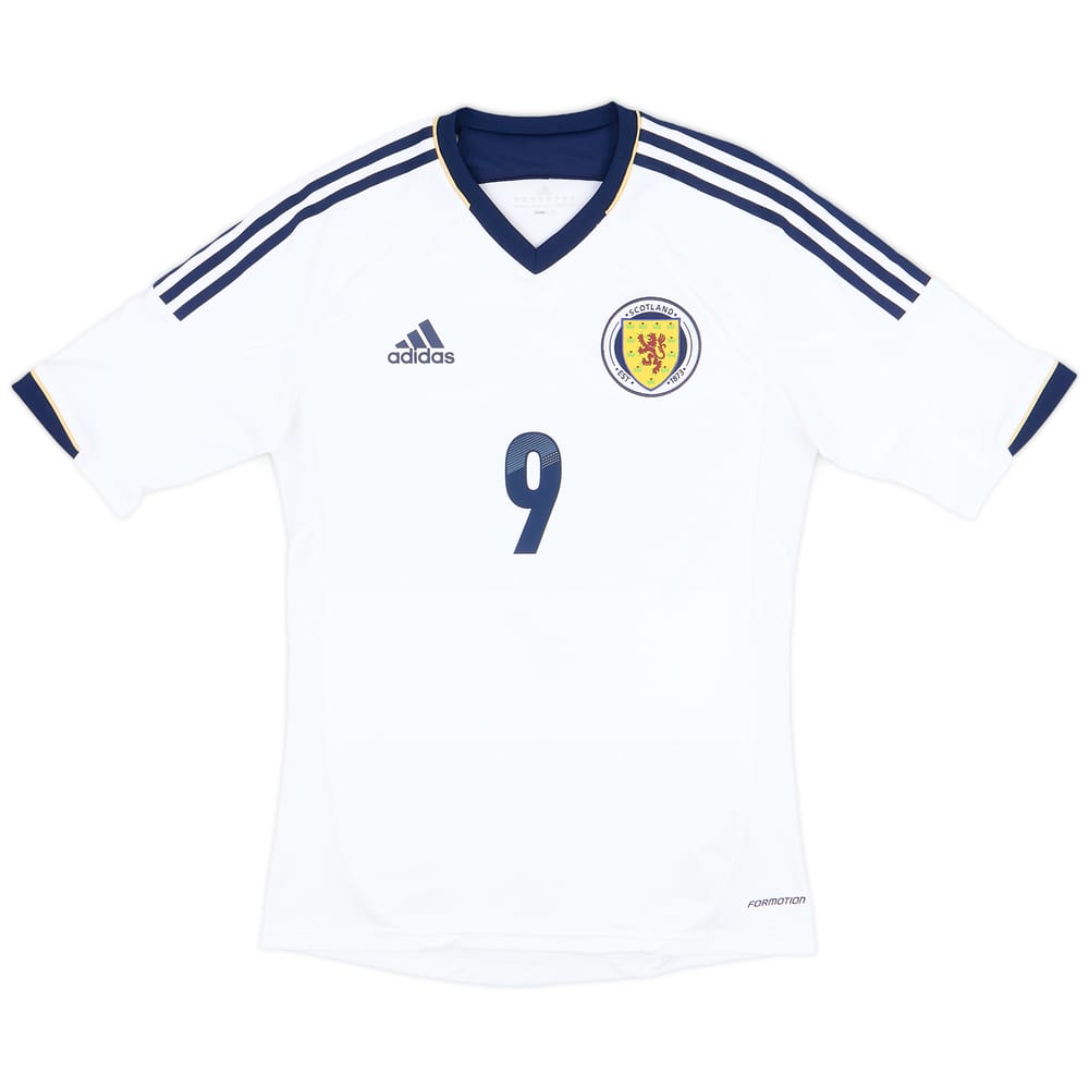 2012-14 Scotland Authentic Away Shirt #9 - 7/10 - (S)