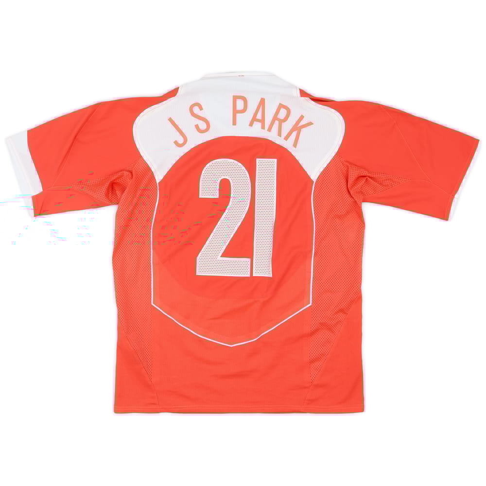2004-06 South Korea Limited Edition Player Issue Home Shirt J S Park #21 - 7/10 - (L)