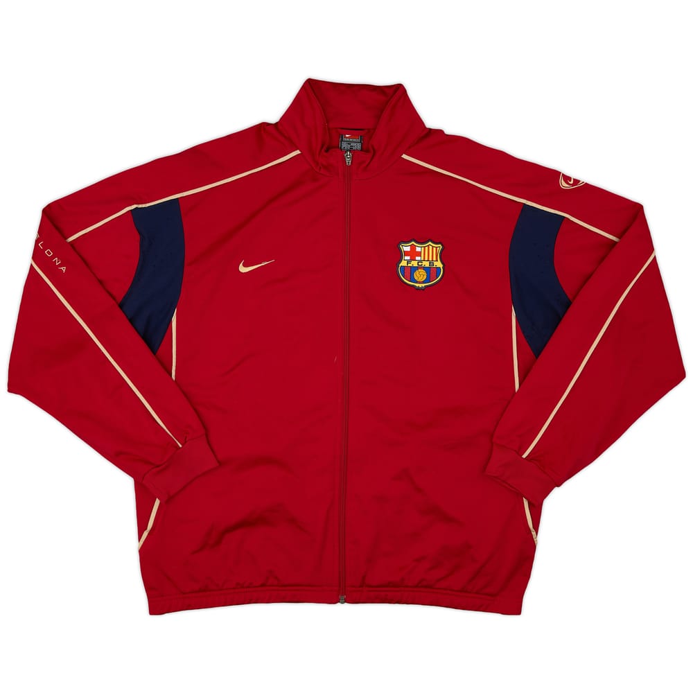 2001-02 Barcelona Nike Track Jacket - 8/10 - (L)