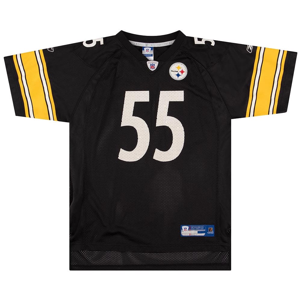 2005-06 Pittsburgh Steelers Porter #55 Reebok On Field Jersey (Home) Y