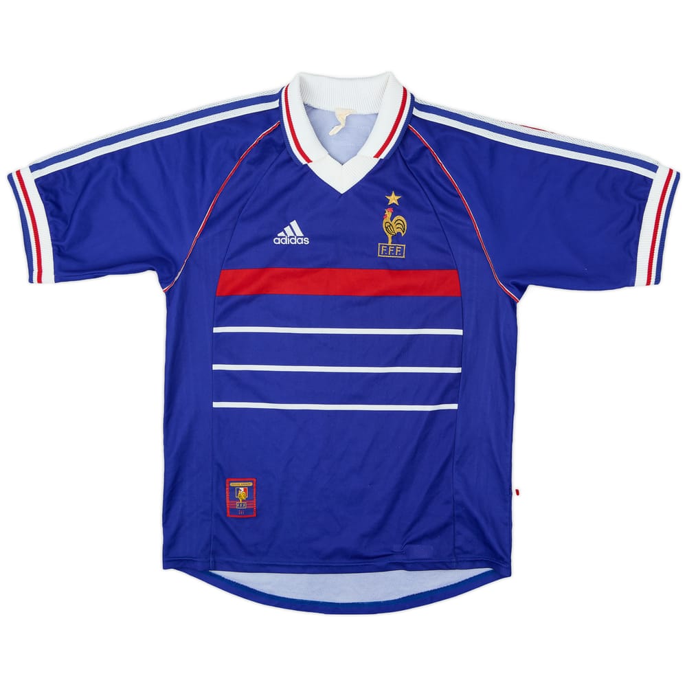 1998-00 France Home Shirt - 8/10 - (S)