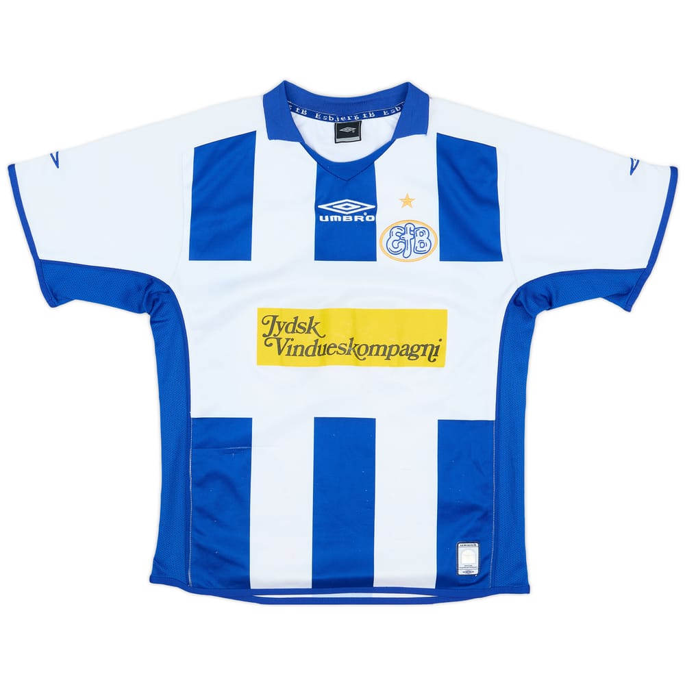 2005-06 Esbjerg Home Shirt - 6/10 - (L.Boys)