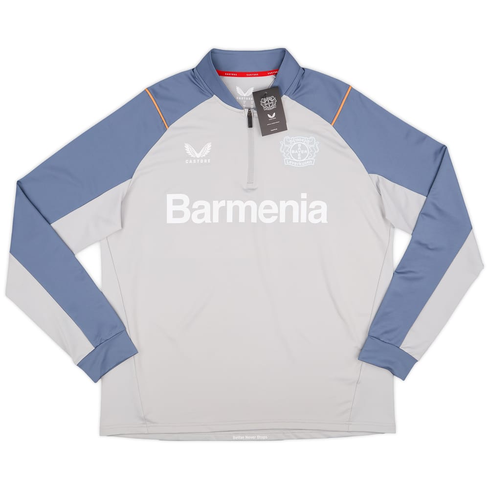 2022-23 Bayer Leverkusen Castore 1/4 Zip Training Top (XL)