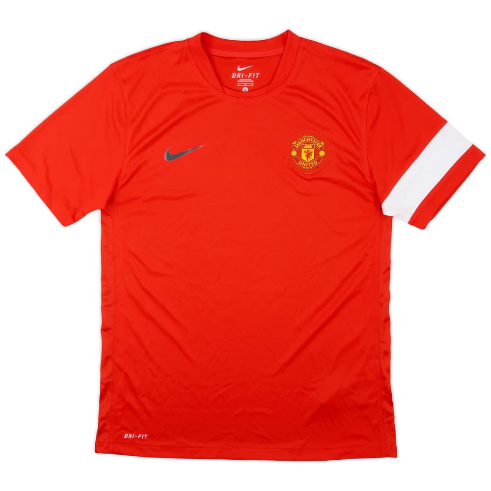 2010-11 Manchester United Nike Training Shirt - 9/10 - (M)