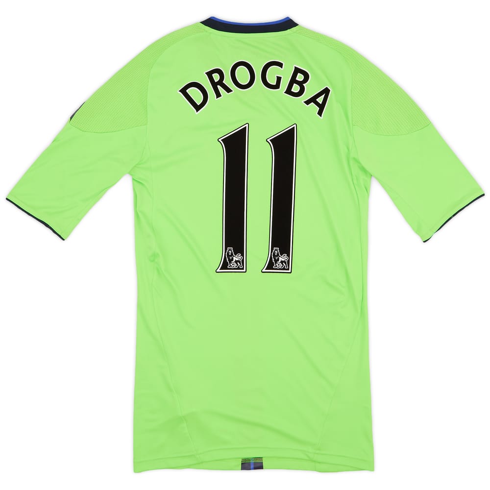 2010-11 Chelsea Player Issue TechFit Third Shirt Drogba #11 (M)