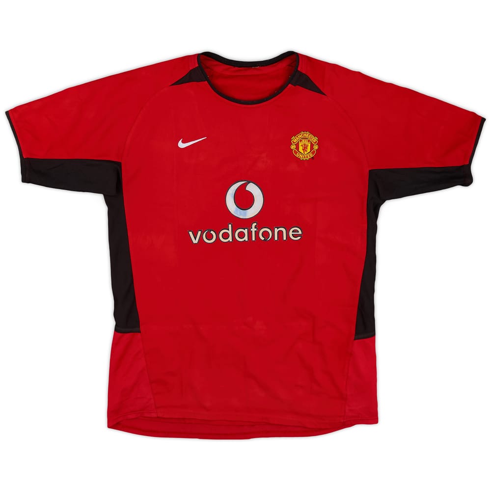 2002-04 Manchester United Home Shirt - 6/10 - (XL.Boys)