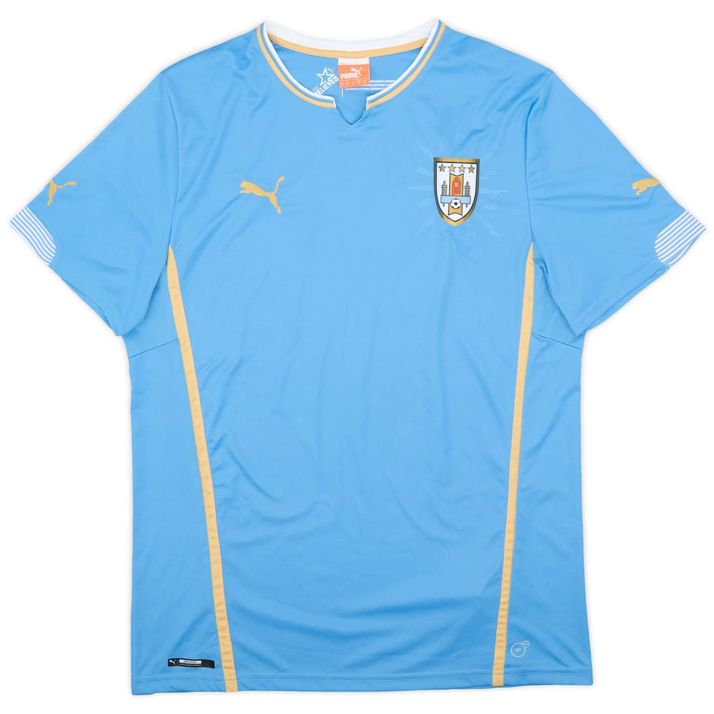 2014-15 Uruguay Home Shirt - 8/10 - (XL)