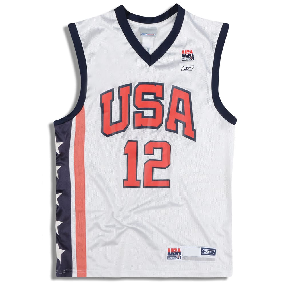 2002 USA Allen #12 Reebok Jersey (Home) M