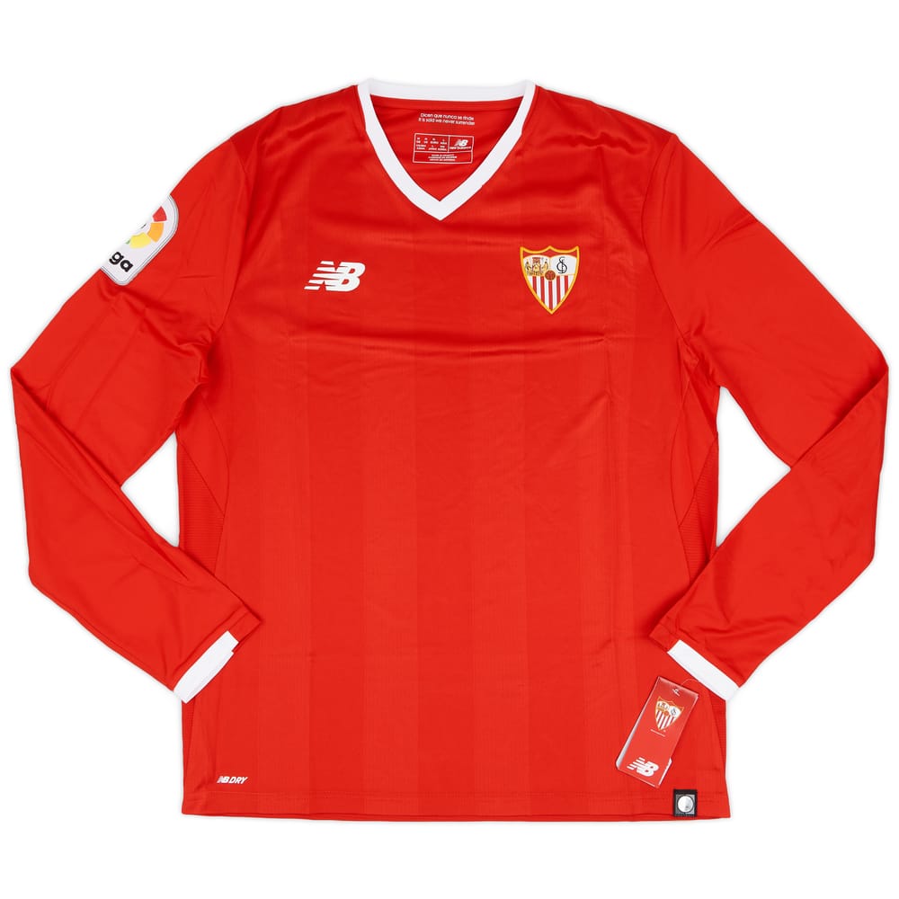 2017-18 Sevilla Away L/S Shirt (M)