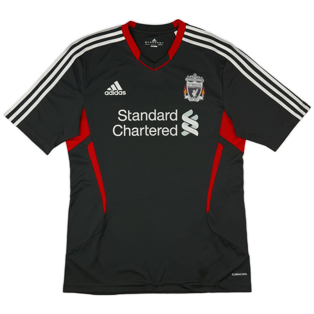 2011-12 Liverpool adidas Training Shirt - 8/10 - (L)