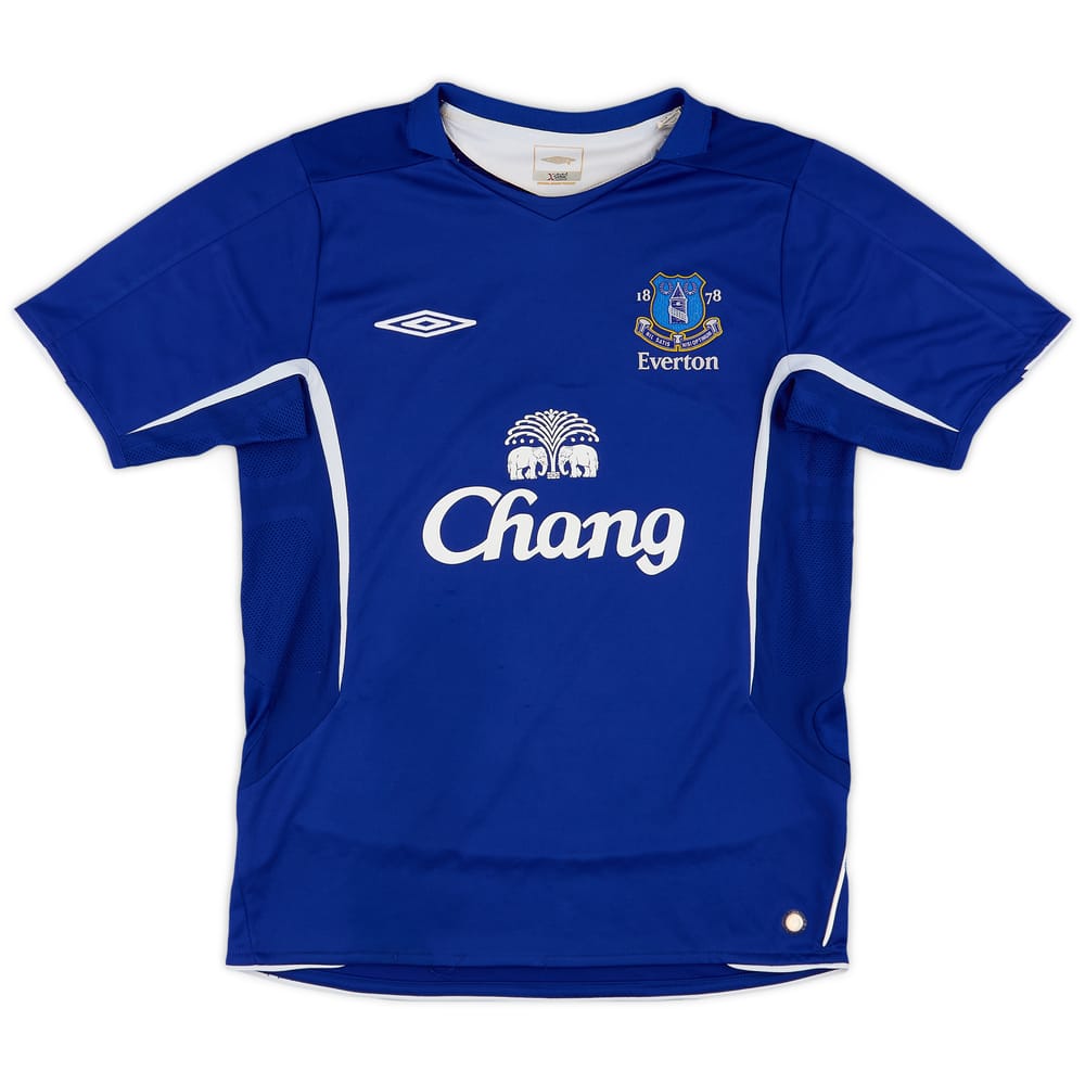 2005-06 Everton Home Shirt - 8/10 - (S)