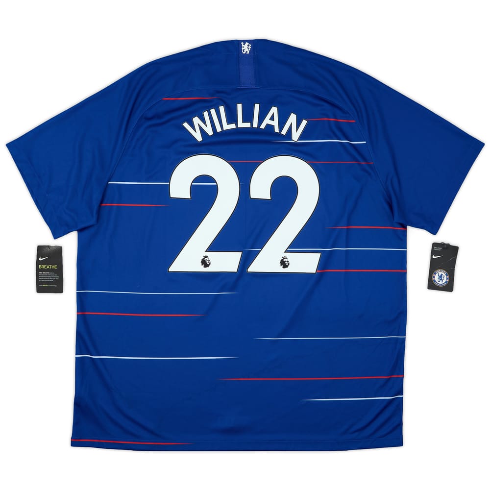 2018-19 Chelsea Home Shirt Willian #22 (XXL)