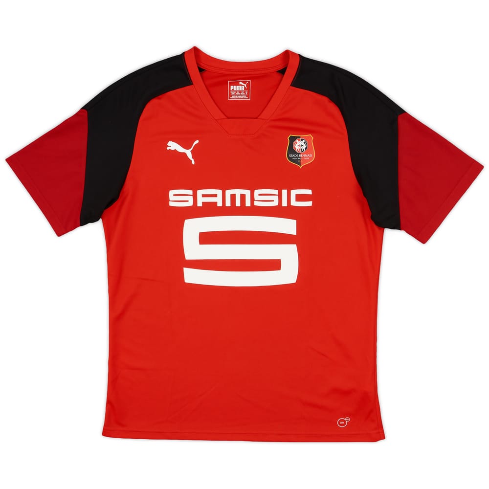 2017-18 Stade Rennais Puma Training Shirt - 9/10 - (M)