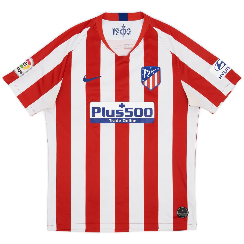 2019-20 Atletico Madrid Home Shirt - 6/10 - (M)