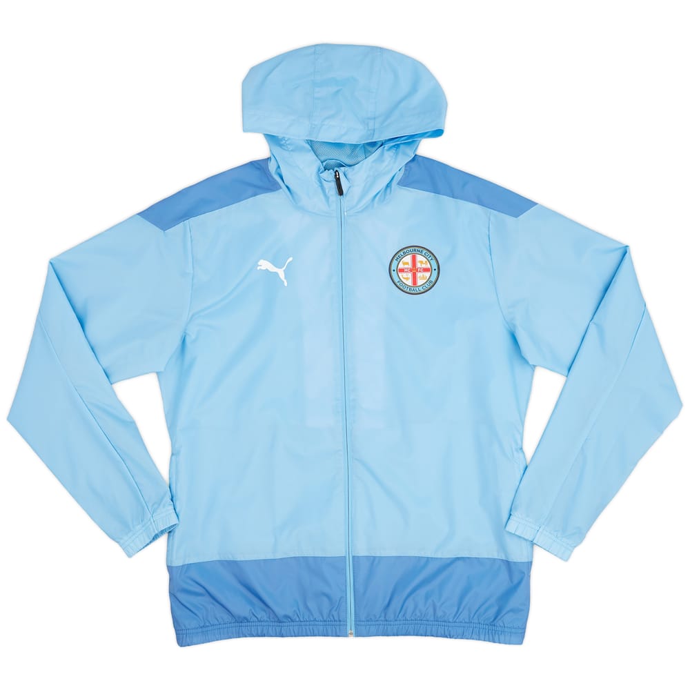 2021-22 Melbourne City Puma Rain Jacket - 7/10