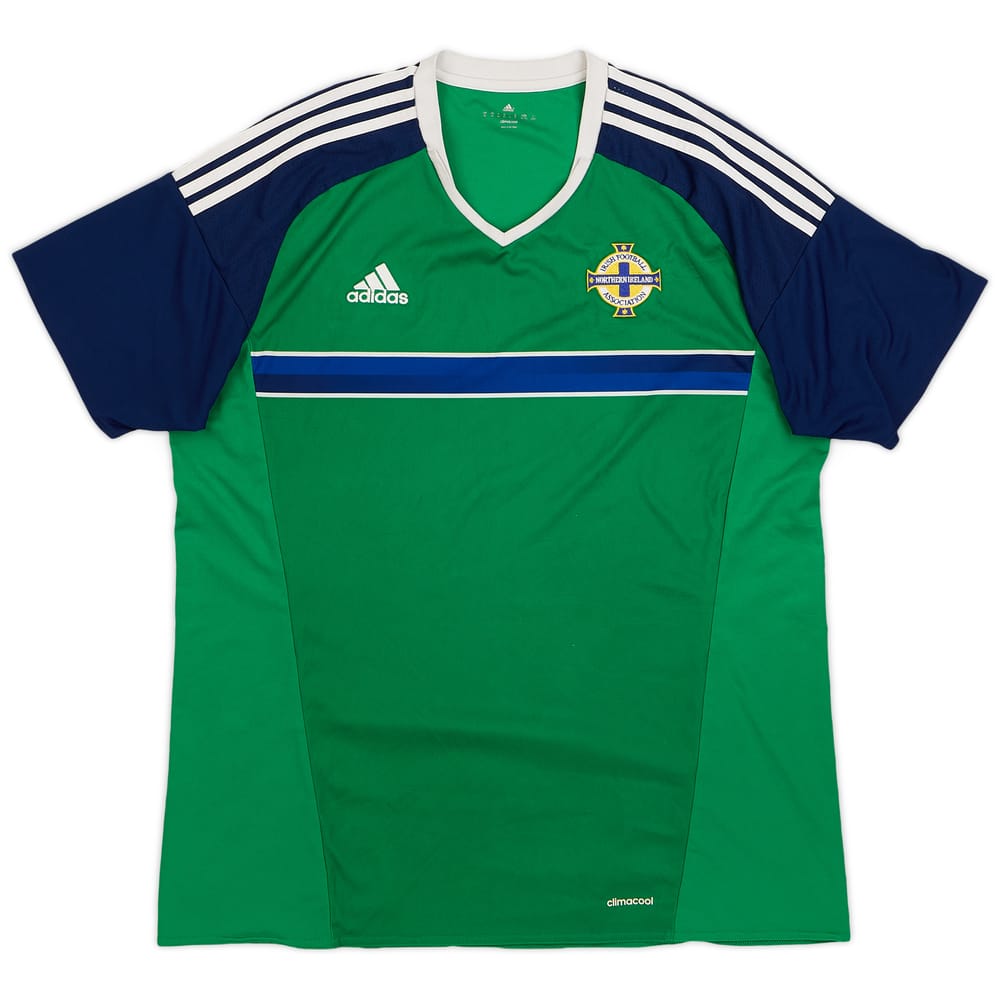 2016-17 Northern Ireland Home Shirt - 8/10 - (XL)
