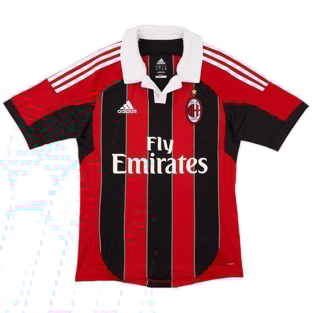 2012-13 AC Milan Home Shirt - 10/10 - (S)